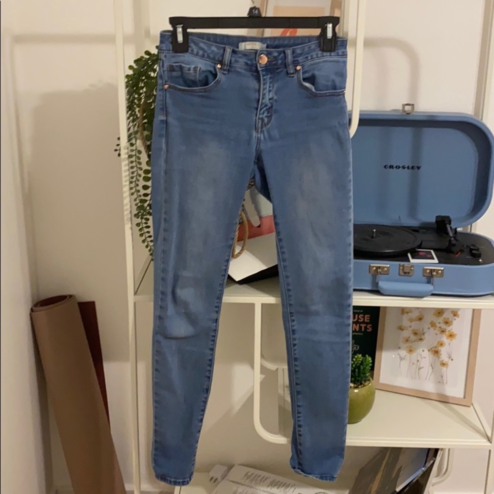 Forever 21 Dark Wash Shape Up Jeans